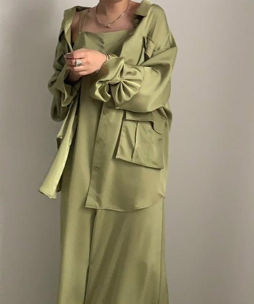 セール】UND LADY ARMY JACKET SET ROMPERS（つなぎ/オールインワン  