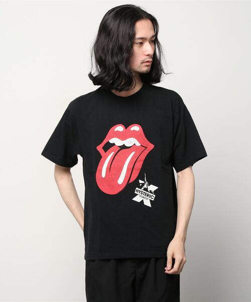 【超特価！】ヒステリックグラマー × ローリングストーンズ ロンT Ｌ ヒステリックグラマー ローリングストーンズ コラボ ロンT