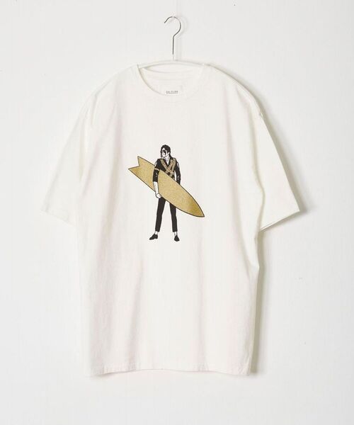 CAL O LINE（キャルオーライン）の「CAL O LINE /キャルオーライン　KING OF POP PRINT-T(COMFORT) キングオブポッププリントティー　CL221-071（Tシャツ/カットソー・メンズ・ホワイト・LARGE/X-LARGE）」の6枚目の写真