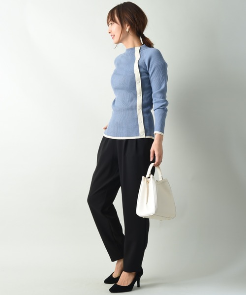 INTERPLANET（インタープラネット）の「【ａｎａｎａ】テーパードパンツ（その他パンツ・レディース・ブラック/ベージュ/オレンジ/ミント/グレー・FREE）」の15枚目の写真