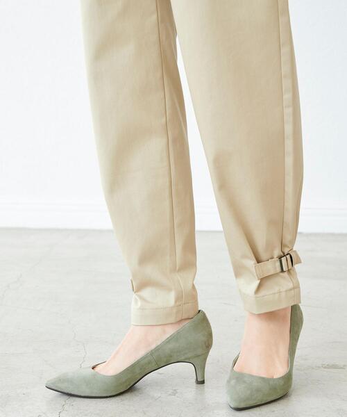 green label relaxing（グリーンレーベルリラクシング）の「パラシュート グルカ パンツ（その他パンツ・レディース・ベージュ/ライム・38/36）」の6枚目の写真