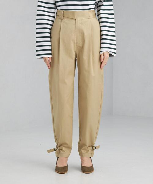 green label relaxing（グリーンレーベルリラクシング）の「パラシュート グルカ パンツ（その他パンツ・レディース・ベージュ/ライム・38/36）」の11枚目の写真