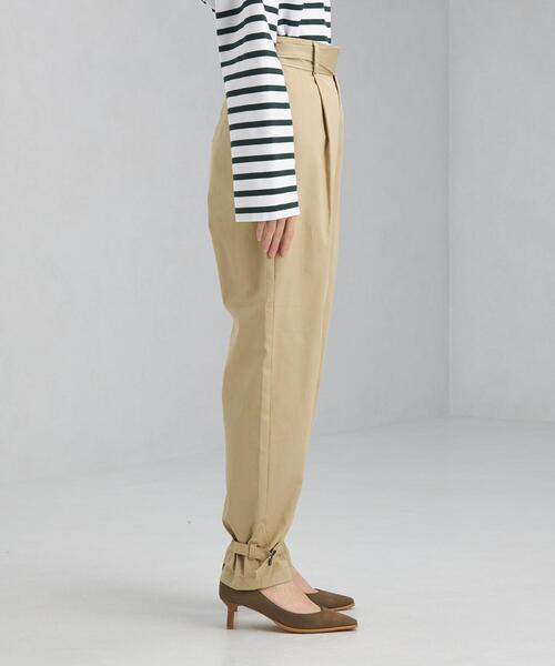 green label relaxing（グリーンレーベルリラクシング）の「パラシュート グルカ パンツ（その他パンツ・レディース・ベージュ/ライム・38/36）」の12枚目の写真