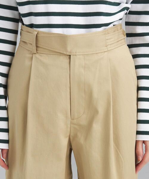 green label relaxing（グリーンレーベルリラクシング）の「パラシュート グルカ パンツ（その他パンツ・レディース・ベージュ/ライム・38/36）」の14枚目の写真