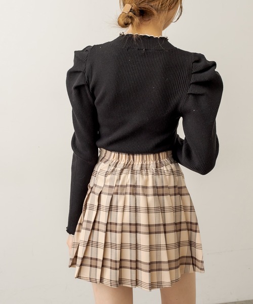 OLIVE des OLIVE(オリーブデオリーブ)の「プリーツミニスカート(スカート・レディース・ブラウン/ブラック/ベージュ/ライトブラウン・FREE)」の18枚目の写真