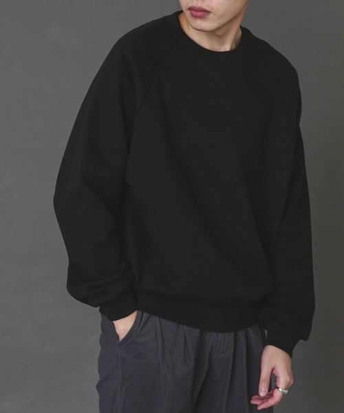 SENSE OF PLACE by URBAN RESEARCH（センスオブプレイスバイアーバンリサーチ）の「ウラキモウスフレスウェットシャツ（スウェット・メンズ・ライトブルー/グリーン/ライトグレー/ブラック・MEDIUM/LARGE/X-LARGE）」の2枚目の写真