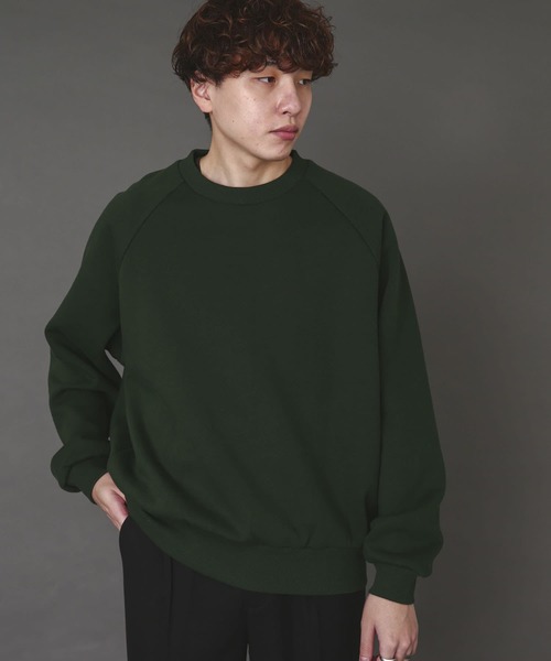 SENSE OF PLACE by URBAN RESEARCH（センスオブプレイスバイアーバンリサーチ）の「ウラキモウスフレスウェットシャツ（スウェット・メンズ・ライトブルー/グリーン/ライトグレー/ブラック・MEDIUM/LARGE/X-LARGE）」の10枚目の写真