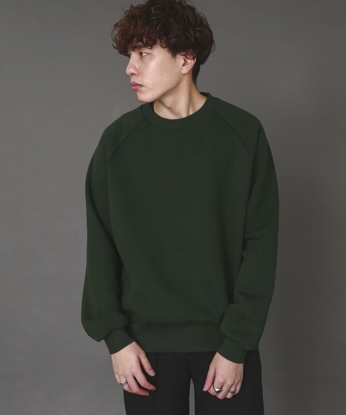 SENSE OF PLACE by URBAN RESEARCH（センスオブプレイスバイアーバンリサーチ）の「ウラキモウスフレスウェットシャツ（スウェット・メンズ・ライトブルー/グリーン/ライトグレー/ブラック・MEDIUM/LARGE/X-LARGE）」の11枚目の写真