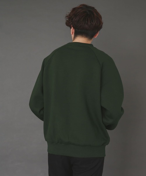 SENSE OF PLACE by URBAN RESEARCH（センスオブプレイスバイアーバンリサーチ）の「ウラキモウスフレスウェットシャツ（スウェット・メンズ・ライトブルー/グリーン/ライトグレー/ブラック・MEDIUM/LARGE/X-LARGE）」の12枚目の写真