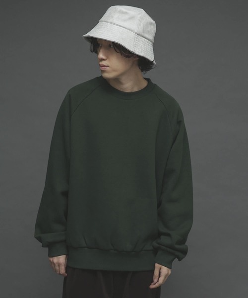 SENSE OF PLACE by URBAN RESEARCH（センスオブプレイスバイアーバンリサーチ）の「ウラキモウスフレスウェットシャツ（スウェット・メンズ・ライトブルー/グリーン/ライトグレー/ブラック・MEDIUM/LARGE/X-LARGE）」の15枚目の写真