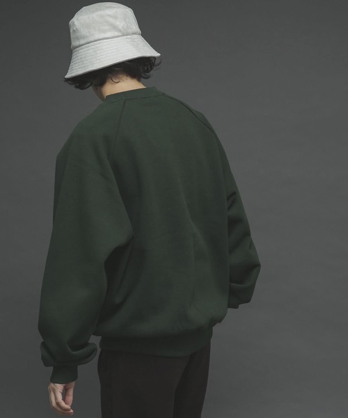 SENSE OF PLACE by URBAN RESEARCH（センスオブプレイスバイアーバンリサーチ）の「ウラキモウスフレスウェットシャツ（スウェット・メンズ・ライトブルー/グリーン/ライトグレー/ブラック・MEDIUM/LARGE/X-LARGE）」の16枚目の写真
