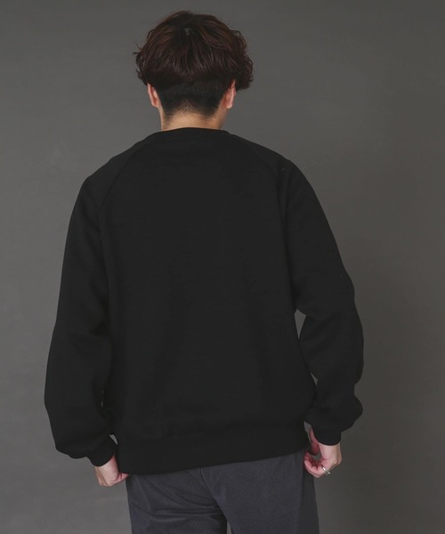 SENSE OF PLACE by URBAN RESEARCH（センスオブプレイスバイアーバンリサーチ）の「ウラキモウスフレスウェットシャツ（スウェット・メンズ・ライトブルー/グリーン/ライトグレー/ブラック・MEDIUM/LARGE/X-LARGE）」の19枚目の写真