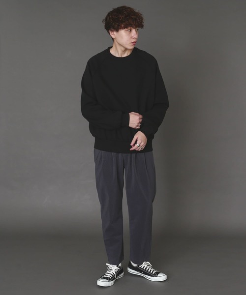 SENSE OF PLACE by URBAN RESEARCH（センスオブプレイスバイアーバンリサーチ）の「ウラキモウスフレスウェットシャツ（スウェット・メンズ・ライトブルー/グリーン/ライトグレー/ブラック・MEDIUM/LARGE/X-LARGE）」の20枚目の写真