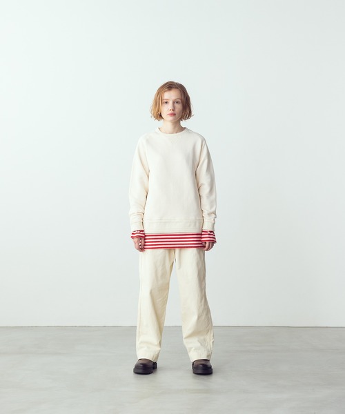 フリーダムスリーブスウェットプルオーバー