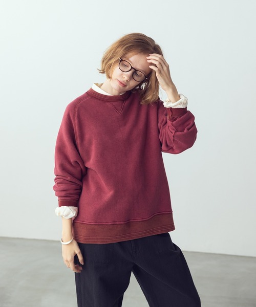 フリーダムスリーブスウェットプルオーバー