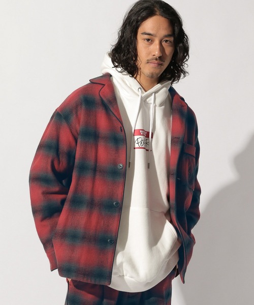 POSER×WINTER KING ウィンターキング 赤チェック セットアップ