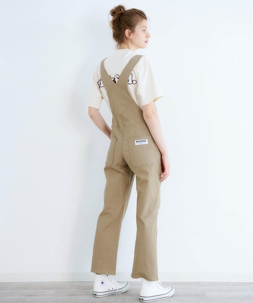 MILKFED.（ミルクフェド）の「OVERALL（つなぎ/オールインワン・レディース・ブラック/ベージュ/ブラウン/オリーブ・S/M/XS）」の6枚目の写真