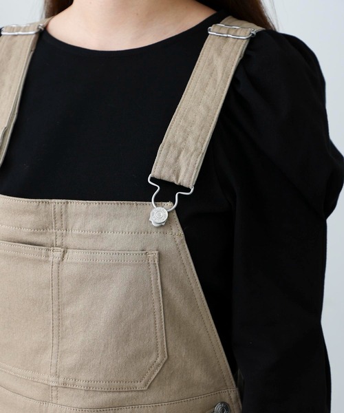 MILKFED.（ミルクフェド）の「OVERALL（つなぎ/オールインワン・レディース・ブラック/ベージュ/ブラウン/オリーブ・S/M/XS）」の11枚目の写真