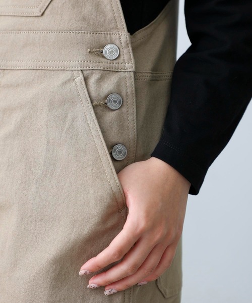 MILKFED.（ミルクフェド）の「OVERALL（つなぎ/オールインワン・レディース・ブラック/ベージュ/ブラウン/オリーブ・S/M/XS）」の17枚目の写真