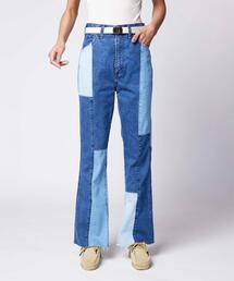 Wrangler | 【別注】＜Wrangler＞リメイクデザイン フレアデニムパンツ ∴(デニムパンツ)