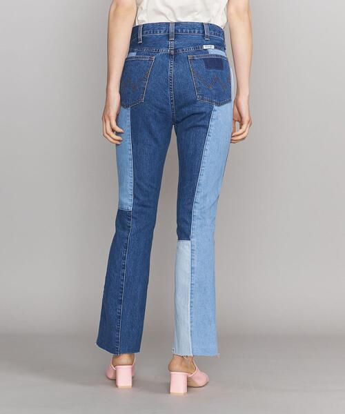 Wrangler（ラングラー）の「【別注】＜Wrangler＞リメイクデザイン フレアデニムパンツ ∴（デニムパンツ・レディース・ネイビー・S/M）」の7枚目の写真