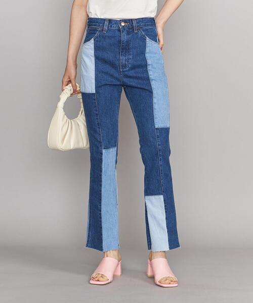 Wrangler（ラングラー）の「【別注】＜Wrangler＞リメイクデザイン フレアデニムパンツ ∴（デニムパンツ・レディース・ネイビー・S/M）」の9枚目の写真