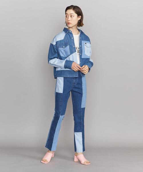 Wrangler（ラングラー）の「【別注】＜Wrangler＞リメイクデザイン フレアデニムパンツ ∴（デニムパンツ・レディース・ネイビー・S/M）」の13枚目の写真