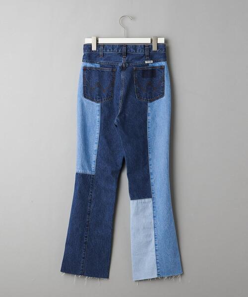 Wrangler（ラングラー）の「【別注】＜Wrangler＞リメイクデザイン フレアデニムパンツ ∴（デニムパンツ・レディース・ネイビー・S/M）」の15枚目の写真