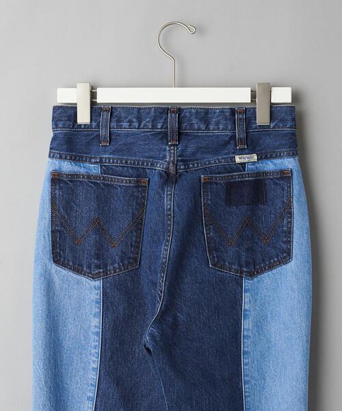 Wrangler（ラングラー）の「【別注】＜Wrangler＞リメイクデザイン フレアデニムパンツ ∴（デニムパンツ・レディース・ネイビー・S/M）」の16枚目の写真
