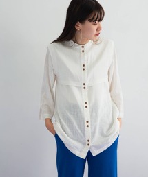 リネンベストレイヤードシャツ