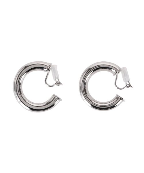 EMODA(エモダ)の「タンクフープイヤリング(イヤリング・レディース・シルバー/ゴールド・FREE)」の6枚目の写真