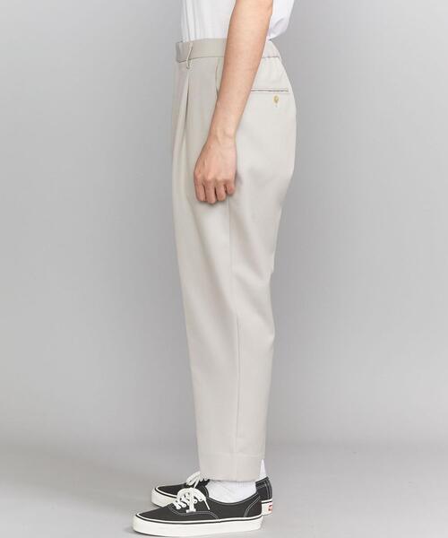 BEAUTY&YOUTH UNITED ARROWS（ビューティーアンドユースユナイテッドアローズ）の「BY バルジ ツイル 1P アンクル パンツ（スラックス・メンズ・ナチュラル/モカ/ブラック・S/M/L/XL）」の5枚目の写真