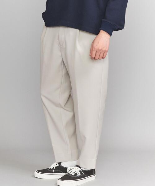 BEAUTY&YOUTH UNITED ARROWS（ビューティーアンドユースユナイテッドアローズ）の「BY バルジ ツイル 1P アンクル パンツ（スラックス・メンズ・ナチュラル/モカ/ブラック・S/M/L/XL）」の7枚目の写真