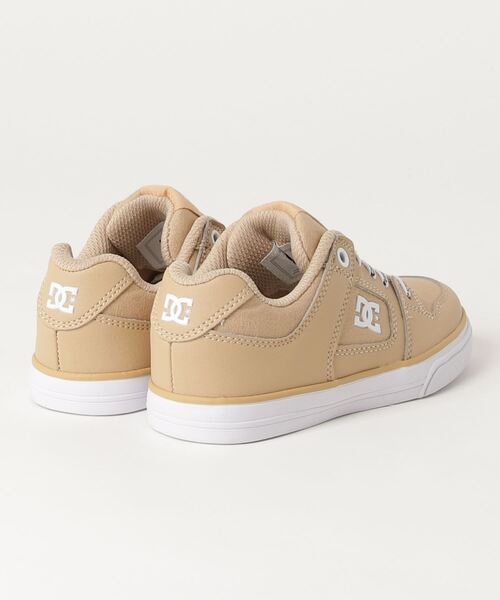 DC（ディーシー）の「DC/ディーシー KS PURE ELASTIC SE SN/キッズ ピュアエラスティック エスイー エスエヌ ゴム紐 DK221011（スニーカー・キッズ・ホワイト系その他/ベージュ系その他・20.0cm/19.0cm/18.0cm/21.0cm/17.0cm）」の8枚目の写真