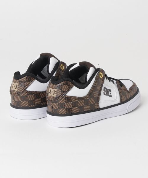 DC（ディーシー）の「DC/ディーシー KS PURE ELASTIC SE SN/キッズ ピュアエラスティック エスイー エスエヌ ゴム紐 DK221011（スニーカー・キッズ・ホワイト系その他/ベージュ系その他・20.0cm/19.0cm/18.0cm/21.0cm/17.0cm）」の10枚目の写真