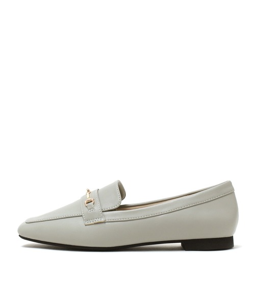 grandfleur（グランドフルール）の「ビット付きスクエアトゥローファーパンプス（ローファー・レディース・ブラック/ライトブルー/アイボリー・23.5cm/23.0cm/24.0cm/22.5cm/24.5cm）」の9枚目の写真