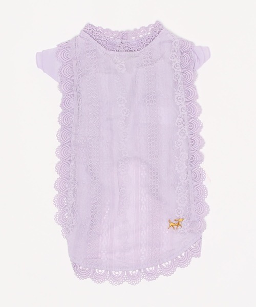 ROPE' PICNIC(ロペピクニック)の「ROPE PICNIC/レースワンピース(ペットウェア・レディース・パープル/グリーン/ピンク・M/2L/XS/2M/L/2XS/S)」の8枚目の写真