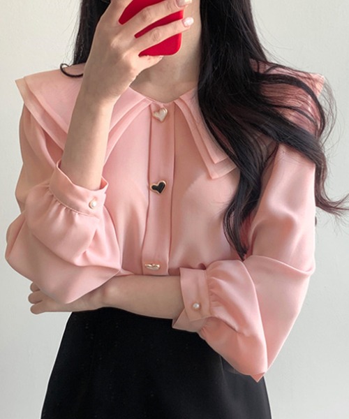 Bibiy. CLAIRE BUTTONS BLOUSE ビビィ ブラウス BIBIY. MADE | CLAIRE BUTTONS BLOUSE｜Bibiy.