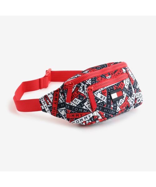 TOMMY HILFIGER(トミーヒルフィガー)の「ロゴテーププリントウエストバッグ(ボディバッグ/ウエストポーチ・キッズ・マルチ・FREE)」の3枚目の写真