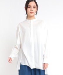 B2678 コットンギャザースリーブシャツ
