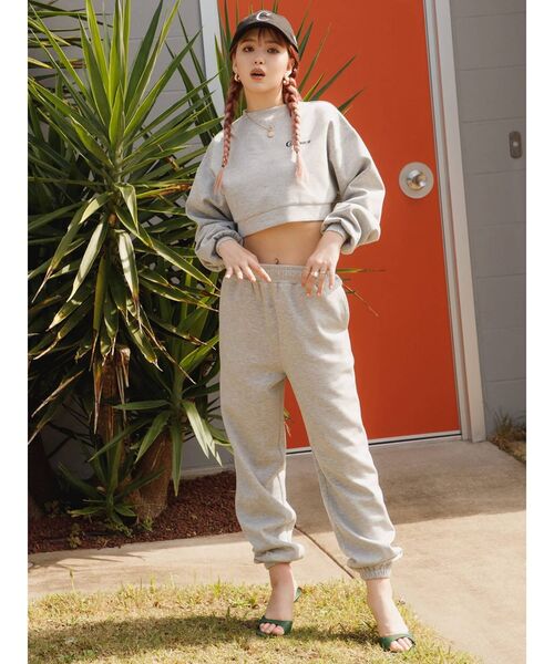 CALNAMUR（カルナムール）の「ダンボールショートスウェット（Tシャツ/カットソー・レディース・ブラウン/グレー/ブルー・FREE）」の16枚目の写真