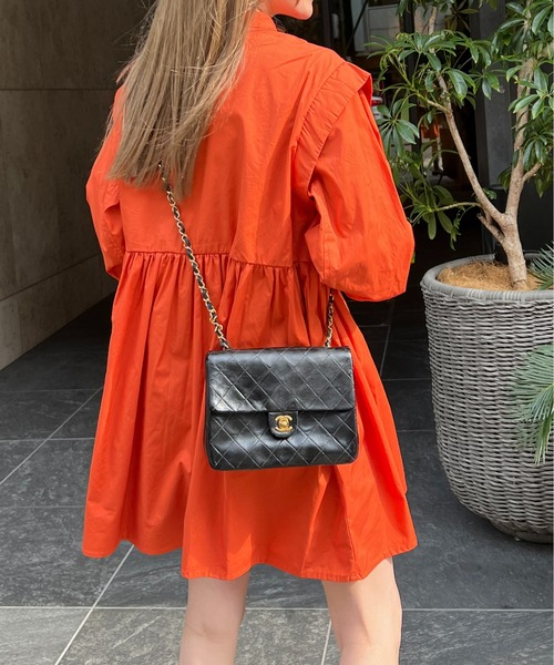 StyleSea（スタイルシー）の「ブロードバンドカラーチュニックシャツ（シャツ/ブラウス・レディース・ホワイト/ライトブルー/ブラック/ネイビー/オレンジ・MEDIUM）」の10枚目の写真