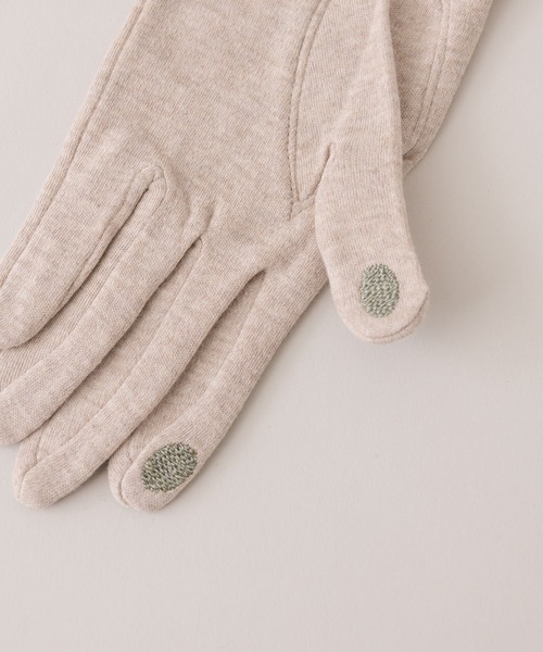 KATHARINE ROSS(キャサリンロス)の「【KATHARINE ROSS】コットン100%ロング手袋(抗菌/UVカット/接触冷感) WEB限定(手袋・レディース・グレー/ブラック/ベージュ・MEDIUM)」の4枚目の写真