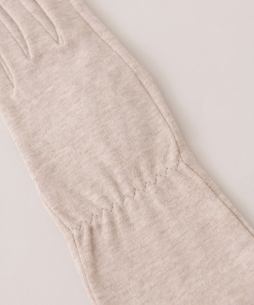 KATHARINE ROSS(キャサリンロス)の「【KATHARINE ROSS】コットン100%ロング手袋(抗菌/UVカット/接触冷感) WEB限定(手袋・レディース・グレー/ブラック/ベージュ・MEDIUM)」の6枚目の写真