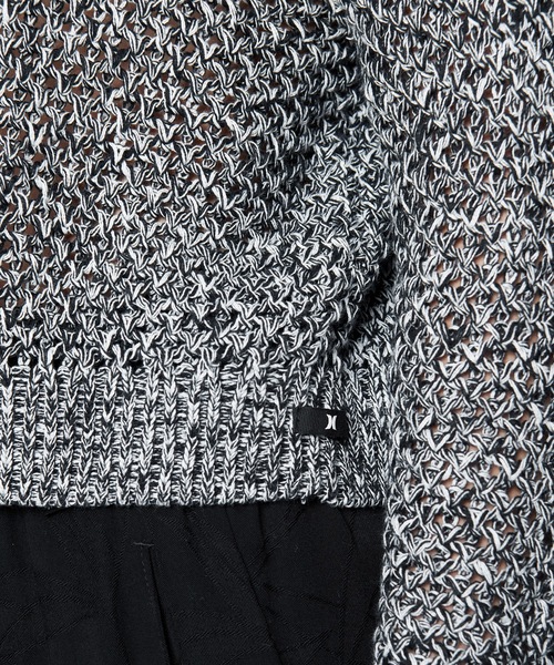 Hurley （ハーレー）の「W TWISTED OPEN KNIT SWEATER / ハーレー レディースニットセーター（ニット/セーター・レディース・グレー・SMALL/MEDIUM）」の6枚目の写真