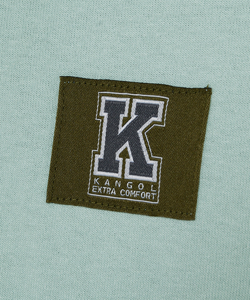KANGOL EXTRA COMFORT(カンゴールエクストラコンフォート)の「【KANGOL EXTRA COMFORT(カンゴール エクストラコンフォート)】Kロゴワッペン付き ビッグシルエット ラガーTシャツ(Tシャツ/カットソー・レディース・ネイビー/ピンク/エメラルド/ライトベージュ・LL/M/L)」の22枚目の写真