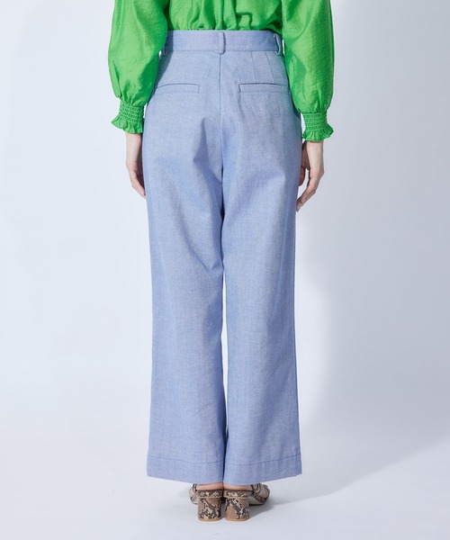 ROPE'（ロペ）の「【秋にも使える】ハイライズデニムパンツ（デニムパンツ・レディース・ベージュ/ブルー系その他4・38/36）」の7枚目の写真