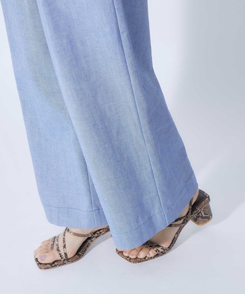 ROPE'（ロペ）の「【秋にも使える】ハイライズデニムパンツ（デニムパンツ・レディース・ベージュ/ブルー系その他4・38/36）」の17枚目の写真