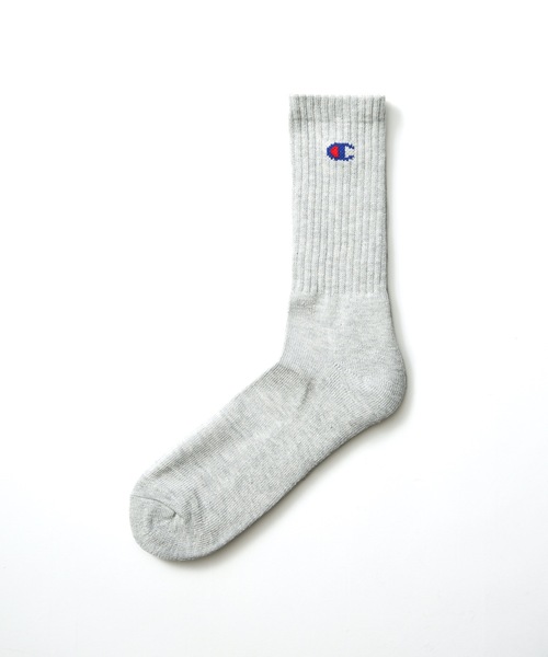 Champion(チャンピオン)の「【CHAMPION/チャンピオン】足底パイル ワンポイントロゴフルレングスソックス(靴下) 3足組(3P)(ソックス/靴下・メンズ・ホワイト/ブラック/ネイビー/グレー・SMALL/MEDIUM/LARGE)」の19枚目の写真