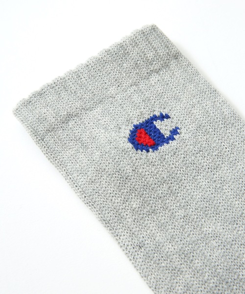 Champion(チャンピオン)の「【CHAMPION/チャンピオン】足底パイル ワンポイントロゴフルレングスソックス(靴下) 3足組(3P)(ソックス/靴下・メンズ・ホワイト/ブラック/ネイビー/グレー・SMALL/MEDIUM/LARGE)」の18枚目の写真